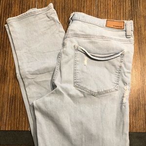 Express Hi Rise Girlfriend Jeans